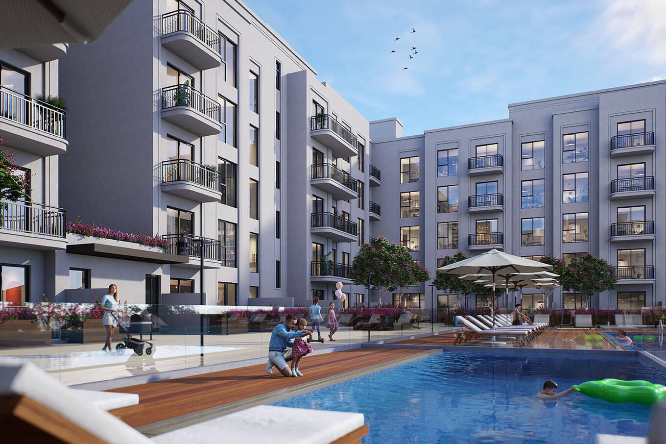 Studio with 1 bedroom in Town Square, Dubai